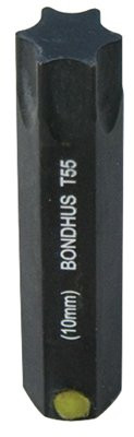 BONDHUS 32038 10PC STAR PROHOLD SOCKETBIT SET 2"