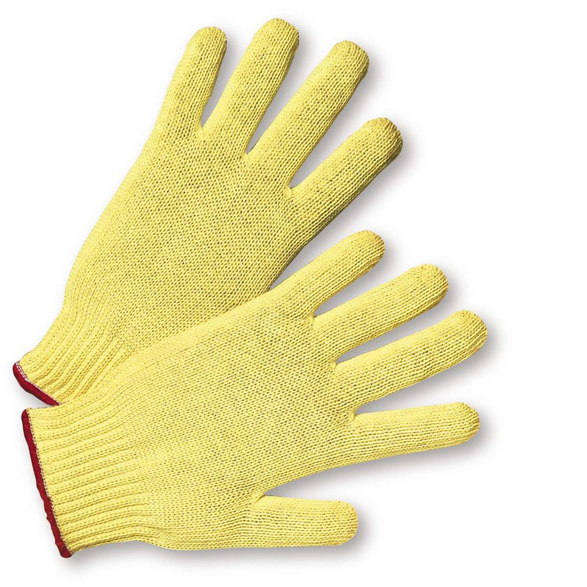 WEST CHESTER 35K 7 GAUGE KEVLAR KNIT GLOVE = SIZE LARGE -