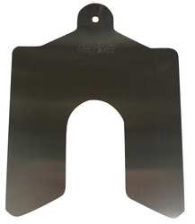 GRAINGER GLOBAL SOURCING 36D766 SLOTTED SHIM 5X5 INX0.050IN PK10