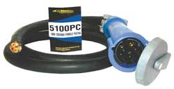 CEP 5100PC POWER CORD,FEMALE PIN/SLEEVE,5P,5 WIRE
