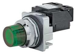 SIEMENS 52PL5D3XB PILOT LIGHT LED FULL VOLTAGE GREEN 30MM