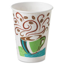 DIXIE PAPER PRODUCTS 5342CD DIXIE® HOT CUPS, PAPER, 12 OZ., COF