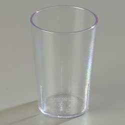 CARLISLE 5506-207 TUMBLER CLEAR 9 1/5 FL OZ CAP.