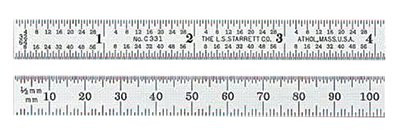 L.S. STARRETT 56262 C334-150 150MM(5-3/4")ST
