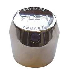 CHICAGO FAUCETS 665-PSHJKCP MVP PUSH BUTTON HANDLE