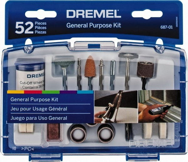 DREMEL 687-01 ROTARY TOOL GENERAL SET 52PC