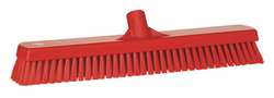 VIKAN 70624 DECK SCRUB RED STIFF POLY 2-1/2 X 19 IN