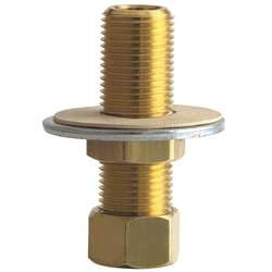 CHICAGO FAUCETS 748-002KJKABRBF INLET SHANK BRASS