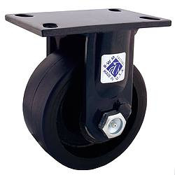 RWM 75-UIR-0830-R KINGPINLESS PLATE CASTER RIGID 2500 LB.