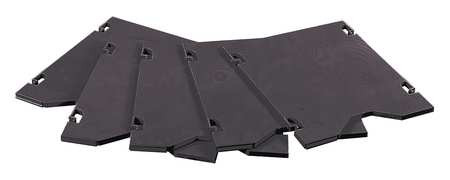 SAFCO 7753BL ADDITIONAL MAIL TRAYS,SAFCO,E-Z SORT,BLK