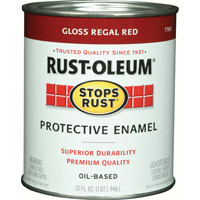 RUST-OLEUM 7765502 PAINT RST OBS GLO REGAL RED QT