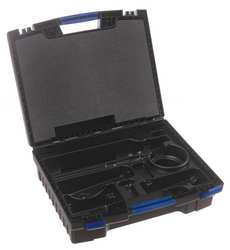 DRAEGER 8320467 TRANSPORT CASE BLACK MOLDED PLASTIC