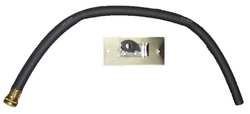 FIAT PRODUCTS 832AA000 HOSE/HANGER,SS/RUBBER,22GA,6IN,WALL MNT