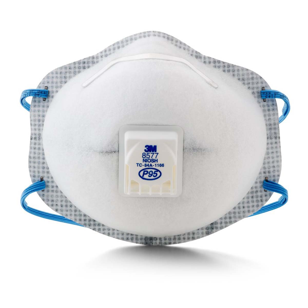 3M 8577 DISPOSABLE RESPIRATOR,UNIVERSAL,P95,PK10
