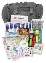ACME UNITED 90430 SURVIVAL KIT BLACK 6INHX5INLX12INW