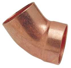 NIBCO 9062 11/4 DWV 45 ELBOW WROT COPPER 1-1/4 IN
