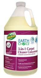 ODOBAN EARTH CHOICE 9602B62-G4 CARPETCLEANERCONC3IN1,1GAL,PK4