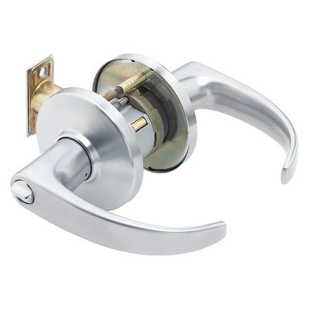 BEST 9K30L14DS3626 GRADE 1 PRIVACY CYLINDRICAL LOCK, 14 LEV