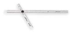 JOHNSON ADS48 DRYWALL T SQUARE ADJ 48 IN ALUMINUM