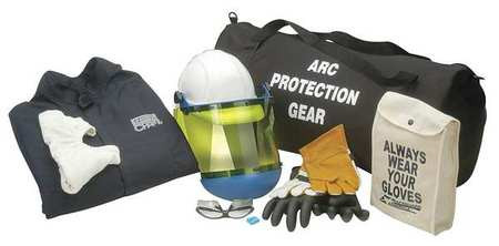 CHICAGO PROTECTIVE APPAREL AG-12-CV-4XL H5439 ARC FLASH COVERALL KIT NAVY 4XL