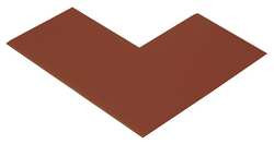 MIGHTYLINE ANGLE3RBRN IND FLOOR TAPE MARKERS BRWN VINYL PK 100
