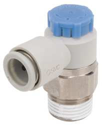 SMC AS3211F-03-08SA SPEED CONTROL VALVE 8MM TUBE 3/8 IN