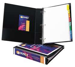 AVERY AVE09400 VIEW BINDER SLANT D-RING 1-1/2 IN BLACK