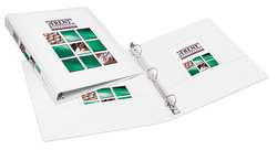 AVERY AVE17012 VIEW BINDER SLANT RINGS 1 IN WHITE