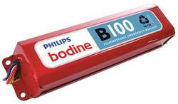 PHILIPS PRODUCTS B100 EMERGENCY FLUORESCENT BALLAST,40W