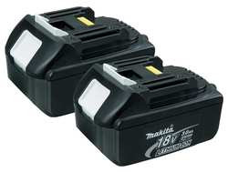 MAKITA BL1830-2 BATTERY PACK 18V LI-ION 3A/HR. PK2