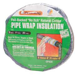 FROST KING CF42X PIPE WRAP,1 IN T,3 IN. W X 25 FT.