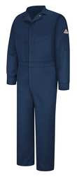 BULWARK CLD4NVRG54 FLAME-RESISTANT COVERALL NAVY 54