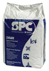 BRADY SPC ABSORBENTS CS-LFB10 OIL ONLY ABSORBENT, 10 LB.,PK64