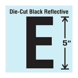 STRANCO INC DBV-5-E-10 DIE CUT LETTER LABEL E PK 10