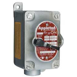 APPLETON ELECTRIC EDS21101 MANUAL MOTOR STARTER DEAD-END HUB 3/4 1P