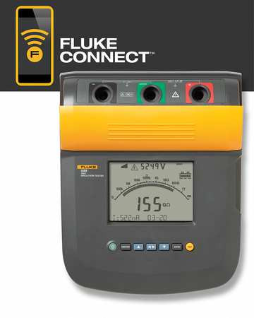 FLUKE FLUKE-1555 BATTERY OPERATED MEGOHMMETER 10 000VDC