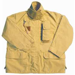 FIRE-DEX FS1J007M TURNOUT COAT TAN M NOMEX