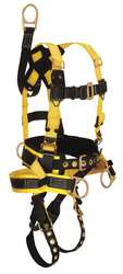 FALLTECH G8021M FULL BODY HARNESS M 425 LB. YLW/BLK