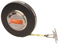 LUFKIN HW223ME 50' X 3/8" YELLOW STEEL BLADE TAPE MEASU