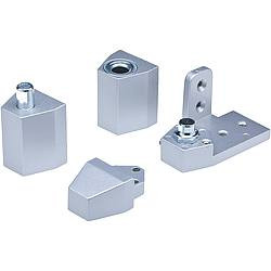KABA ILCO IL-OP-10-RH-AL  FLUSH SETS OFFSET PIVOT HINGE HALF SURFACE 125 LB.