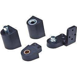 KABA ILCO IL-OP-14-LH-DU SETS OFFSET PIVOT HINGE HALF SURFACE 125 LB.