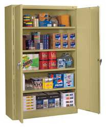 TENNSCO CORP J1878ASD STORAGE CABINET,UNASSEMBLED,SAND