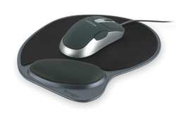 KENSINGTON K62816USF MEMORY FOAM MOUSE WRIST PILLOW - BLACK