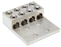 BURNDY KK4A36U4N FOUR CONDUCTOR LUG 2AWG 5.63IN