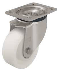 BLICKLE LKX-SPO 150XK SWVL PLATE CASTR,NYLN,5-7/8",1750 LB.,D