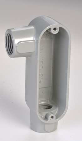 APPLETON ELECTRIC LR350-A CONDUIT BODY STYLE LR 3-1/2IN CF ALUM