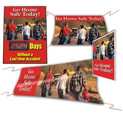 ACCUFORM SIGNS MSK404 SAFETY SCOREBOARD KIT PK4