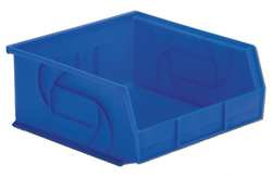 LEWIS BINS PB1011-5 Blue HANG AND STACK BIN 10-7/8 IN L 11 IN W