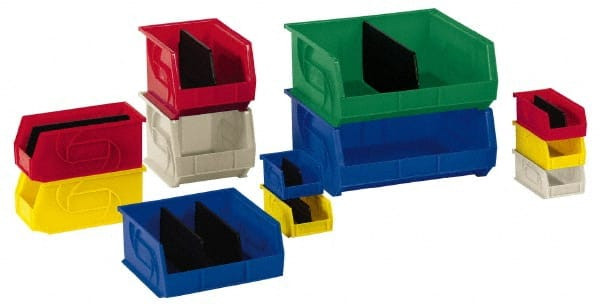 LEWIS BINS PB105-5 Red HANG/STACK BIN 5HX5-1/2WX10-7/8D RED