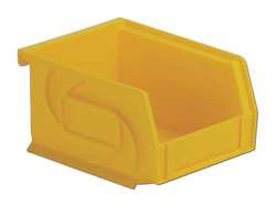 LEWIS BINS PB54-3 YELLOW HANG AND STACK BIN HOPPER YELLOW